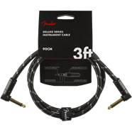 Fender Deluxe Instrument Cable 3'  Black Tweed